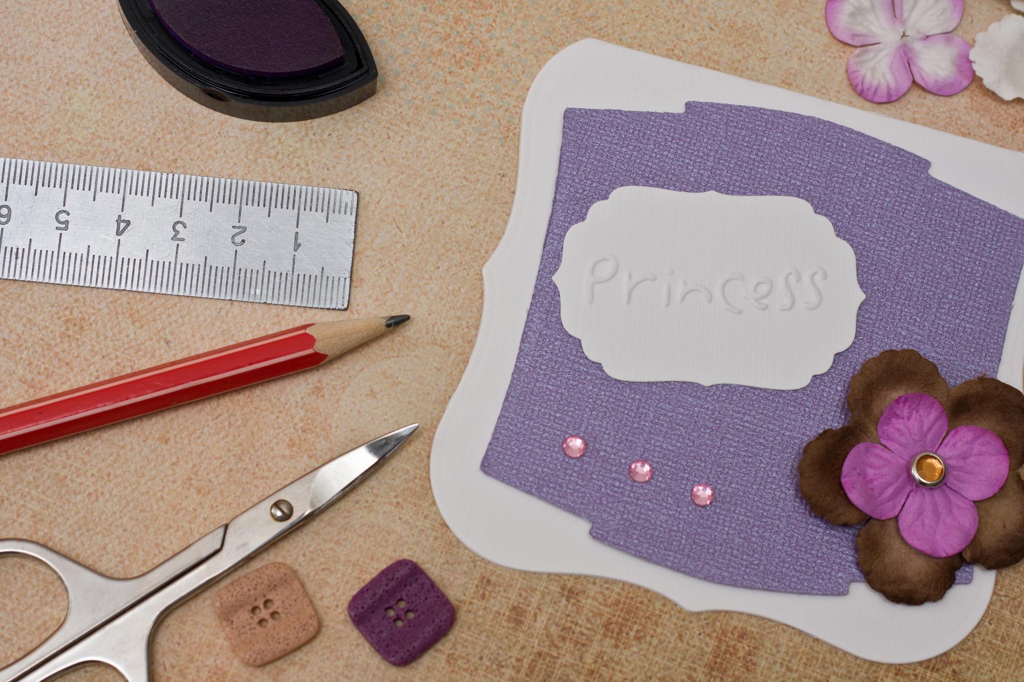 sample stitched labels and decorative embroidery